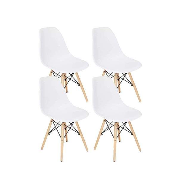 Replica Eames Eiffel Chairs Set of 4 Yellow