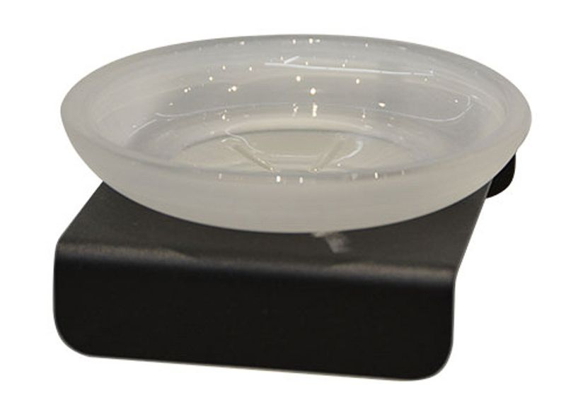 Nero Soap Dish - Black (106BWMSD)
