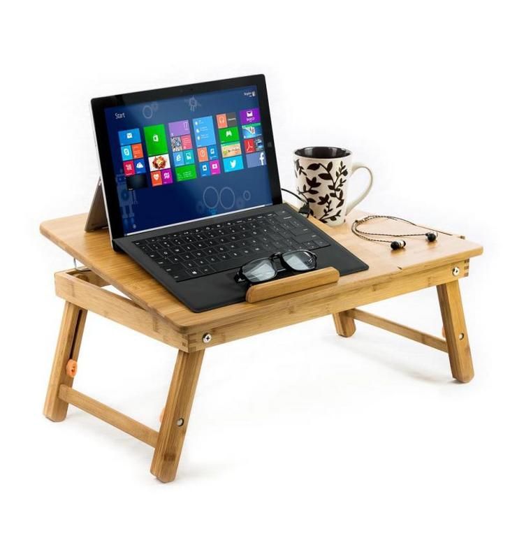 Bamboo Tray-Style Laptop Desk (Medium) Model B Shop Get