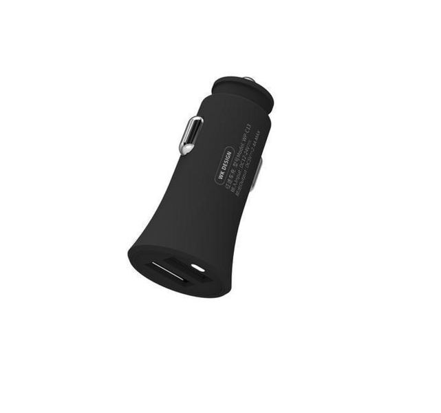 WK Warpath Car Charger 2 USB Black