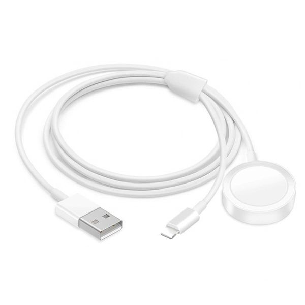 2 in 1 Wireless Charger Cable for iPhone Apple Watch iWatch