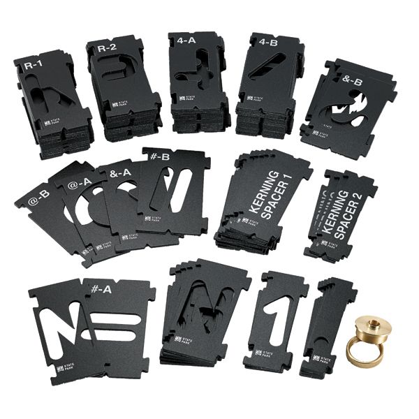 Rockler Sign Making 2.25 State Park Font