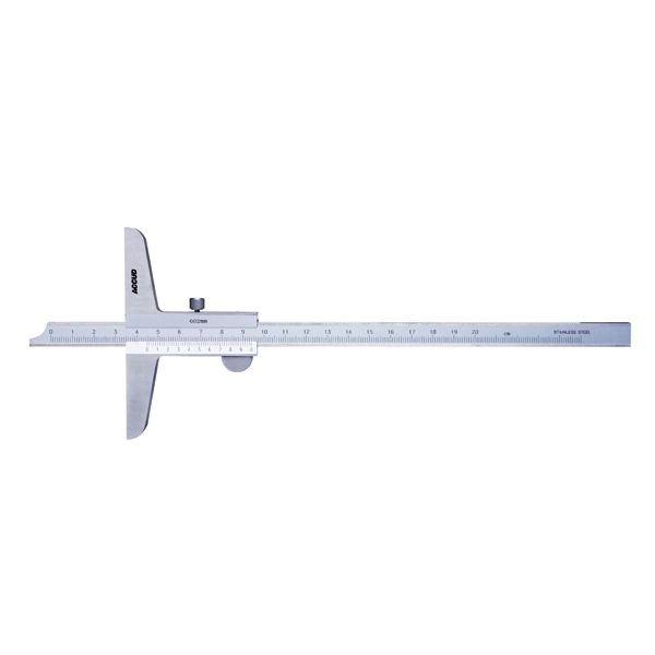 ACCUD Vernier Depth Gauge 0-200mm