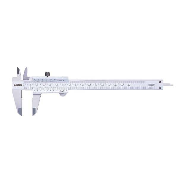 ACCUD Vernier Caliper 0-150mm 0.05mm Res.