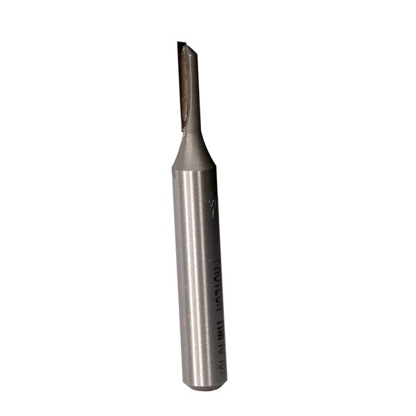 Pro-Tech Straight Bit Single Flute 1/8" X 1/2" Cut 1/4" Shank