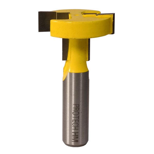 Pro-Tech "T" Slotter &amp; Slat Wall Cutter 35mmx9.5mm 1/2" Shank