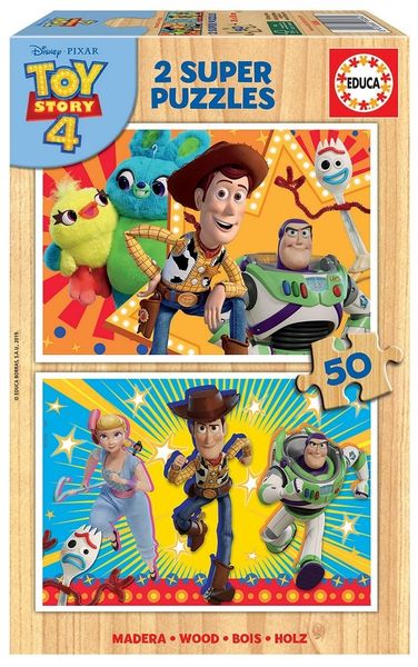 Educa Toy Story 4 Puzzle - 2x50 Piece