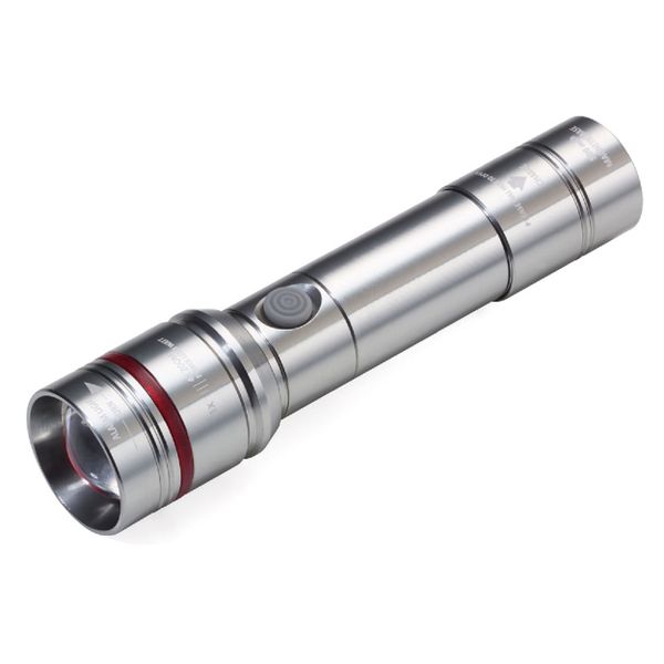 TROIKA LED Torch with Emergency Light CAR ECO BEAM Titanium Grey