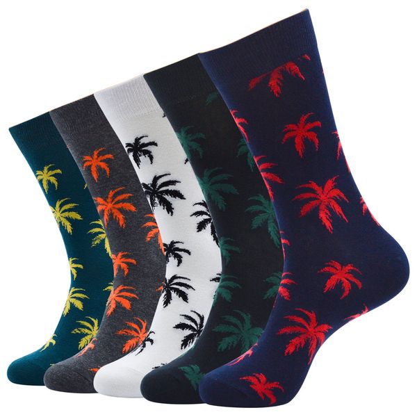 Olive Tree - Men's Fashionable Socks 06