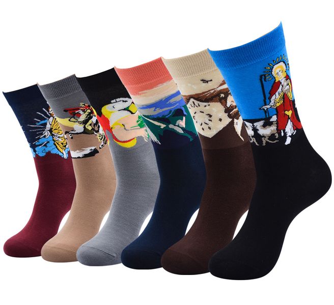 Olive Tree - Men's Fashionable Socks 11