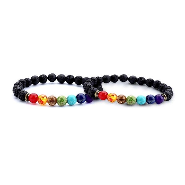 Serenity (Pack of 2) 7 Chakra Healing Reiki Bracelet