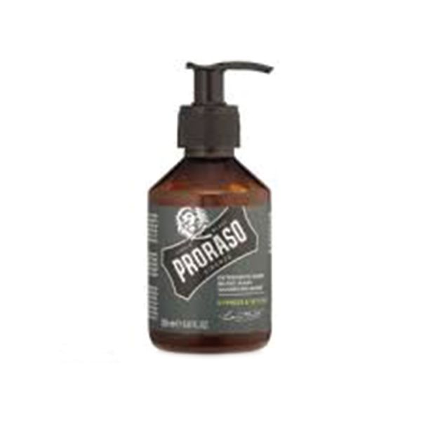 Proraso Beard Shampoo Cypress and Vetyver 200ml