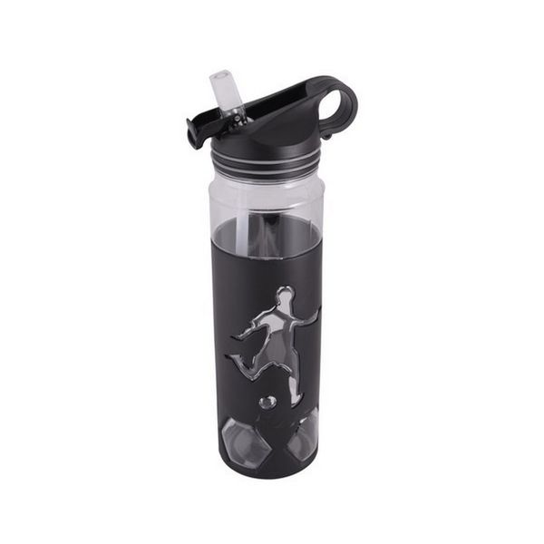 Soccer Waterbottle 700ml - Black