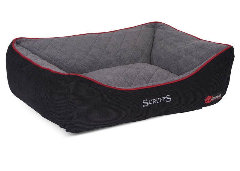Scruffs - Thermal Dog Bed - Black - Large