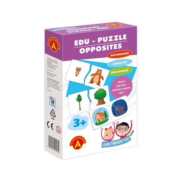 Wise Owl Opposites Puzzle