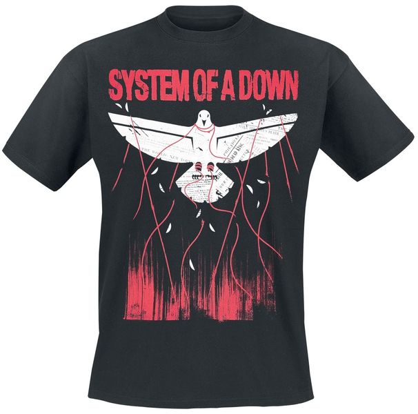 RockTs System Of A Down Dove Overcome T-Shirt