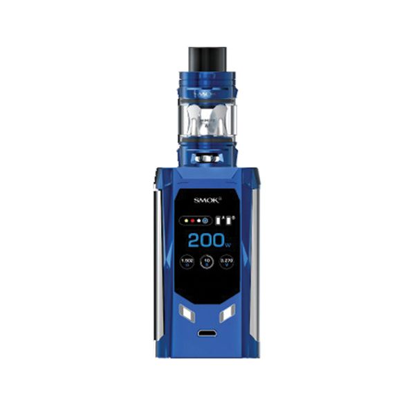 Smok R-Kiss 200W 5ml Vape Kit - Navy Blue Chrome