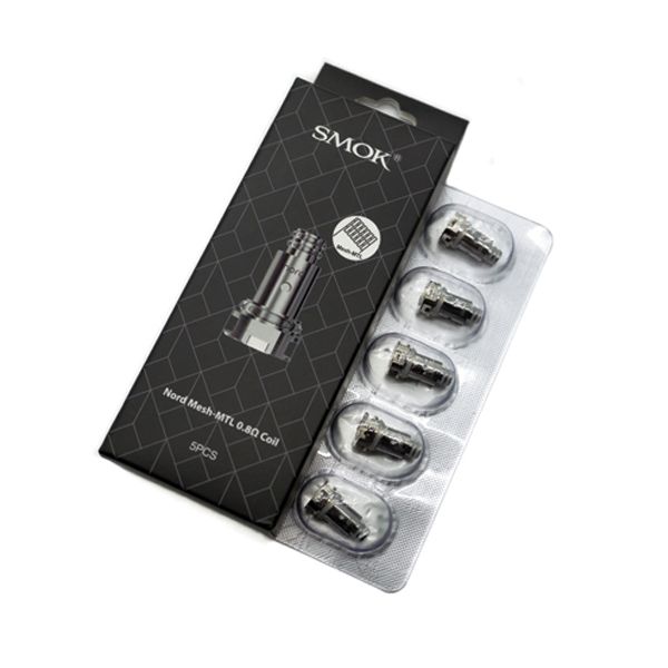 Smok Nord Mesh Coil MTL - 0.8ohm - 5 Pack