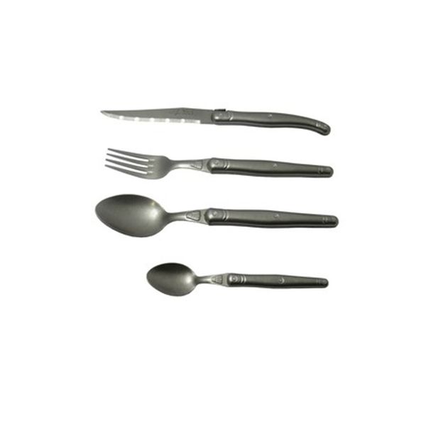 Laguiole by Jean Dubost, France 24 Piece Cutley Set, Vintage