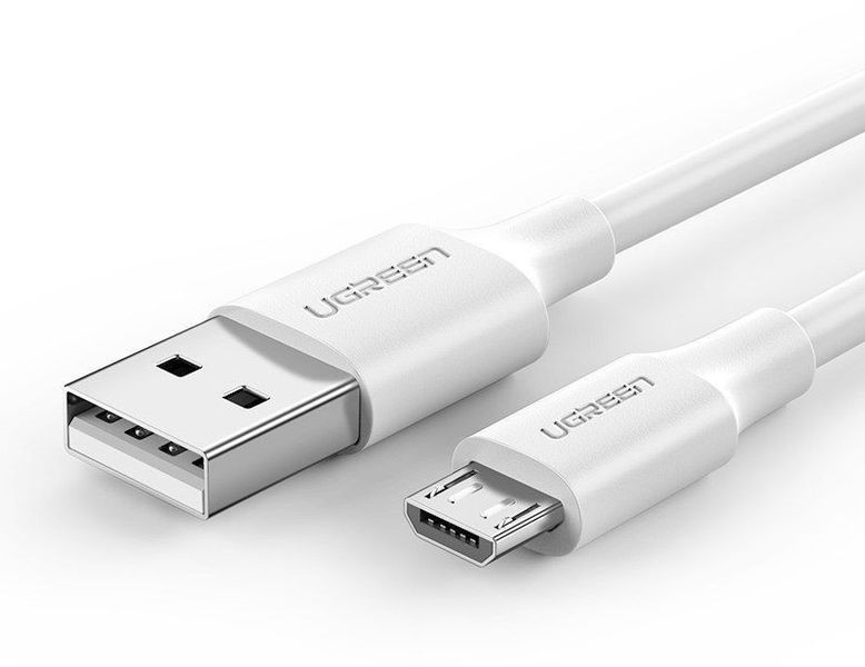 UGREEN USB to Micro USB Data Cable 1m - White