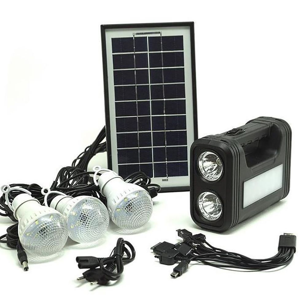 GDLITE GD-8017 Plus Solar Lighting System Kit (Black) | Shop Today. Get ...