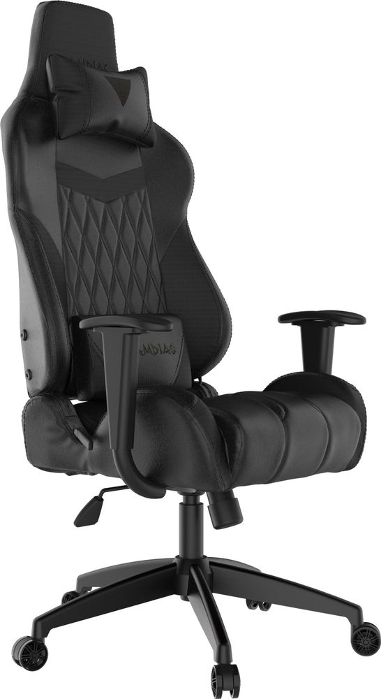 Gamdias Achilles E2 Gaming Chair - Black / Leather Style Vinyl Material ...