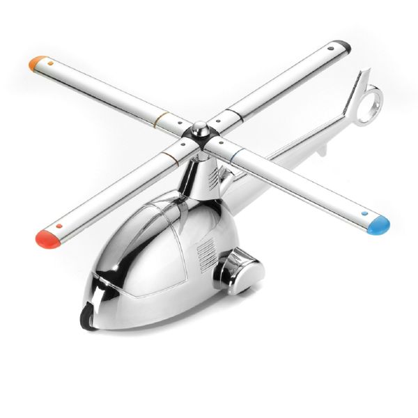 TROIKA Paper Weight with Magnet for Paperclips - Ready For Take Off