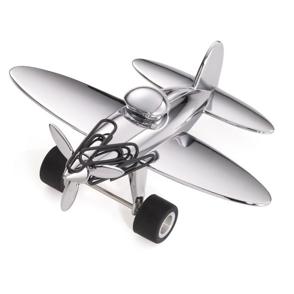 TROIKA Paper Weight with Magnet for Paperclips Stop-Over