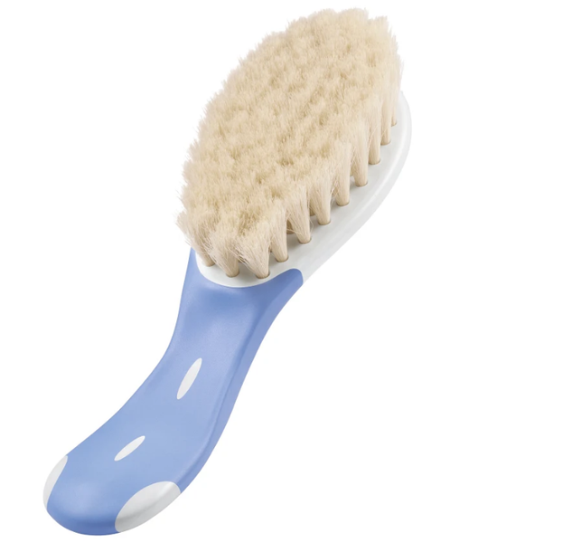 NUK Natural Goat Hair Brush - Blue