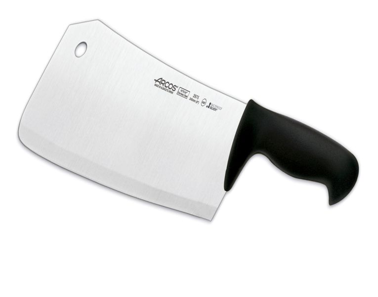 ARCOS Cleaver 24cm Blade Black Handle