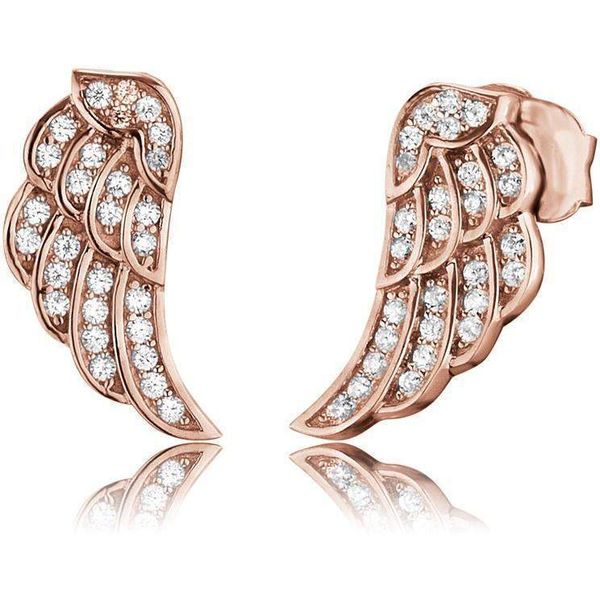 Engelsrufer Gold Angel Wing Ear Studs