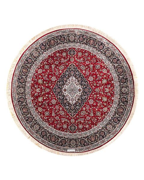 Apadana M-Kashan Red with Blue Kashan Design (SQ300x300)