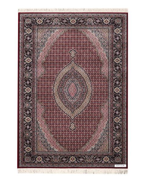 Apadana M-Tabriz Soft Red with Blue Border (Round 250x250)