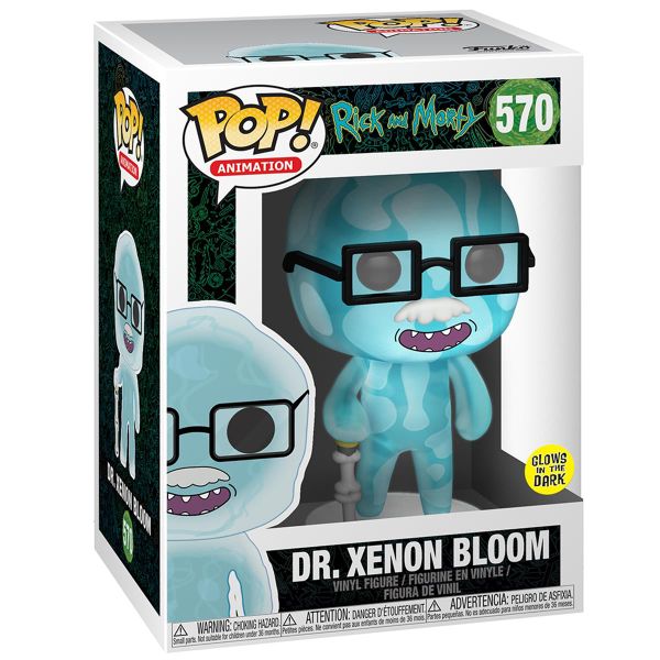 Funko Pop!: Rick And Morty Season 6-Dr Xenon Bloom (Glow In The Dark)