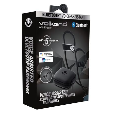 how to connect volkano bluetooth earphones