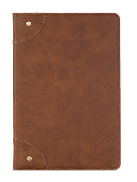 Faux Leather Flip Case compatible with Huawei MediaPad T5 10.1'' Brown
