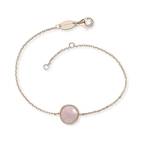 Engelsrufer Rose Quartz Gem Bracelet - Rose Gold
