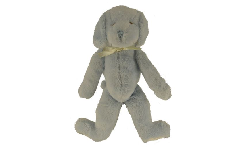 Douglas Blue Dog Rattle (18cm)