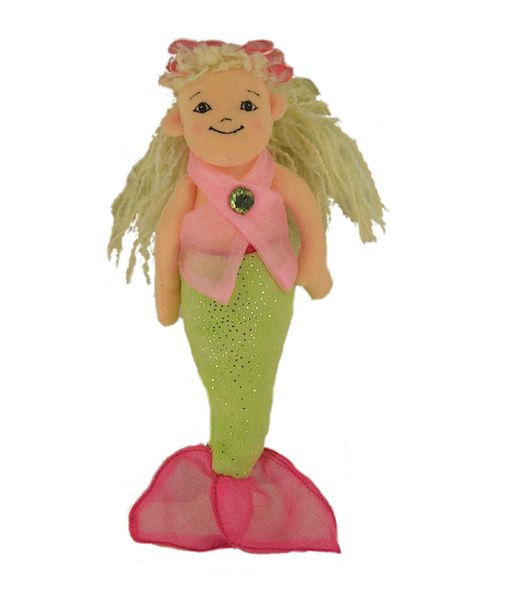 Douglas Small Mermaid Kiwi and Pink (20cm)