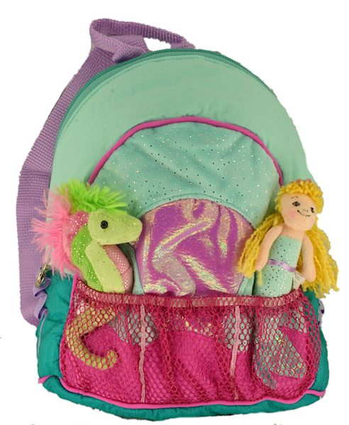 Douglas Sea Sak with Mermaid and Sea Horse (27cm without strap)