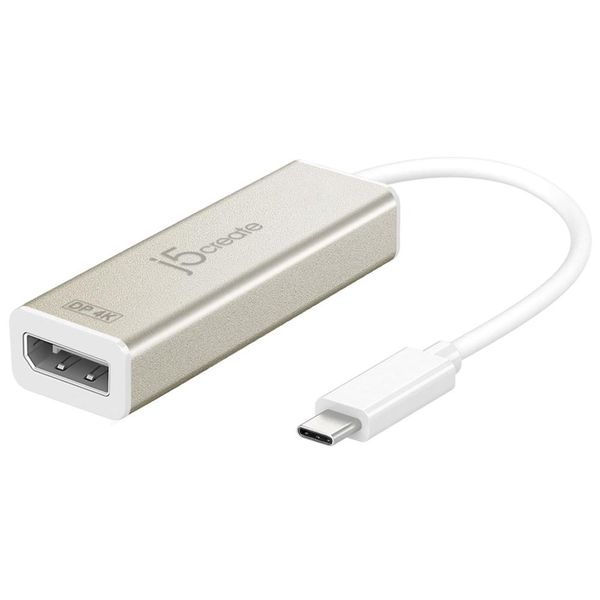 J5create JCA140 USB Type-C to 4K DisplayPort Adapter