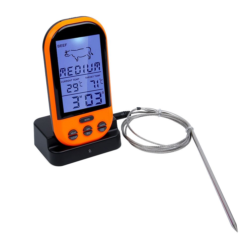 Lifespace 4 Probe 100m Wireless Cooking Meat Thermometer