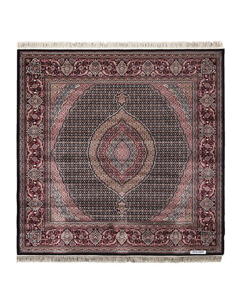 Apadana M-Tabriz Navy Blue and Red Border (350x250)