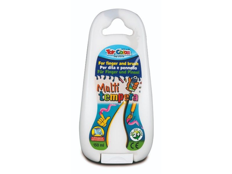 Toy Color - Superwashable Ready-Mix Tempera Paint for Kids - 150ml Squeezy