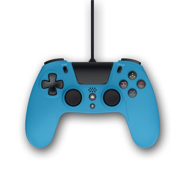 Gioteck VX-4 Wired PS4 Controller - Blue (PS4)