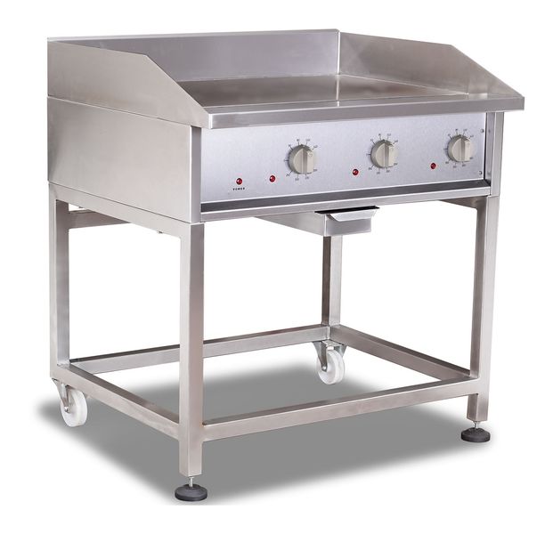 Forge Heavy Duty Solid Top Griller - Electric - 900