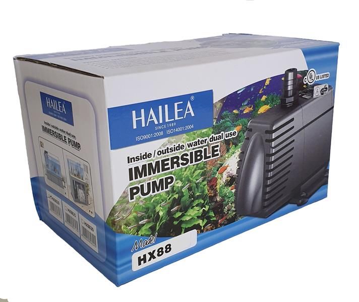 Hailea HX8890 Pond Pump 8000L/h 2.2m Cable