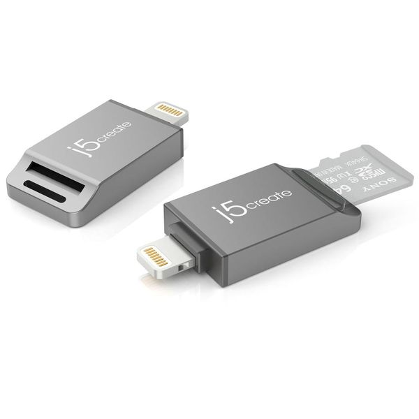 J5create JLMSD3 microSD Card Reader