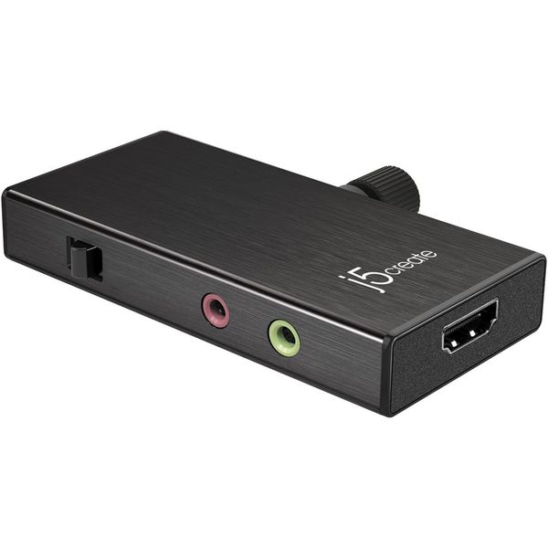 J5create JVA02 Live Capture Adapter HDMI to USB-C with Power Delivery