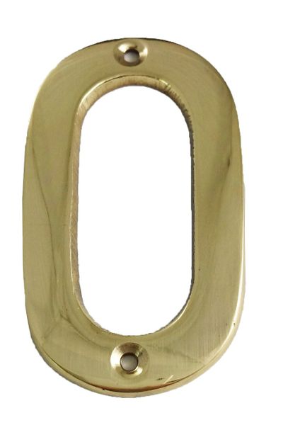 Euro Brass - EB8010 - Numeral 75mm 0 Br